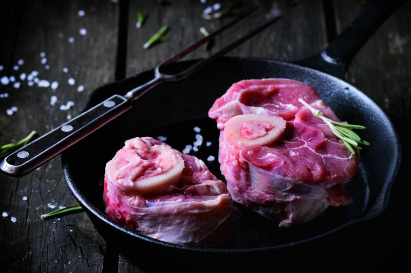 Découpe pour osso bucco surg IQF au kg