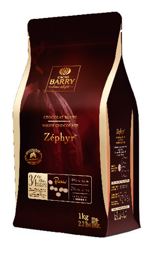 Chocolat blanc 34% Zéphyr - 1kg