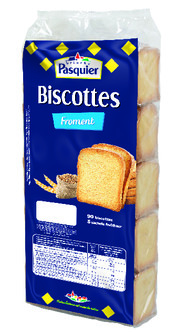 Biscotte au froment 90 tranches Pasquier -675g
