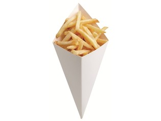 Cornet de frites en carton Matfer x200