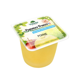 Compote de pomme sans sucre ajouté Valade - 120x100g