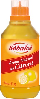 Arôme naturel de citron Sébalcé - 500g