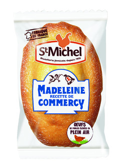 Madeleine de commercy aux oeufs frais 21gx100