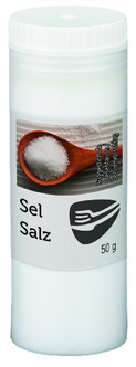 Salière sel fin - 50gx20