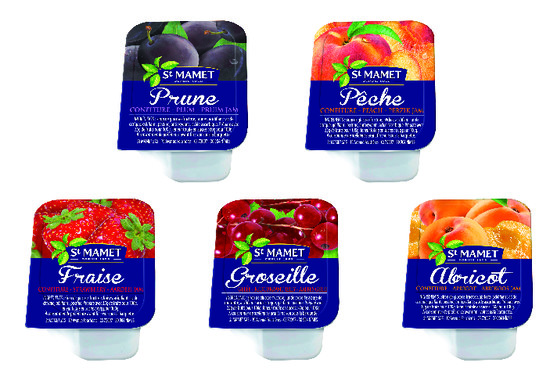 Confiture 5 parfums St Mamet 30gx120
