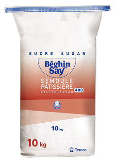 Sucre semoule pâtissière 400 Beghin Say - 10kg