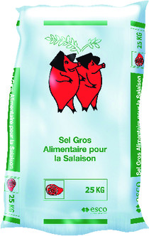Gros sel spécial salaison Esco 25 kg