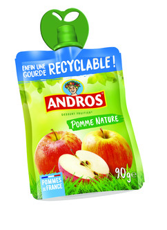 Gourde compote pomme Andros 24x90g