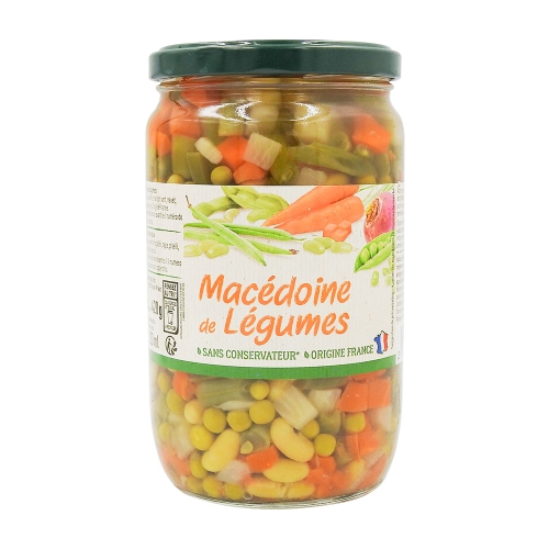 Macedoine de légumes - 215g
