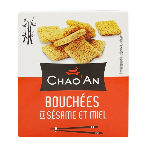 Bouchées sésame et miel Chao'An - 130g