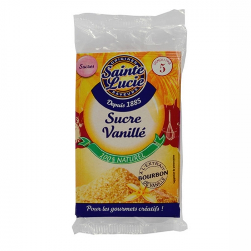 Sucre vanillé Sainte Lucie - 5x7.5g