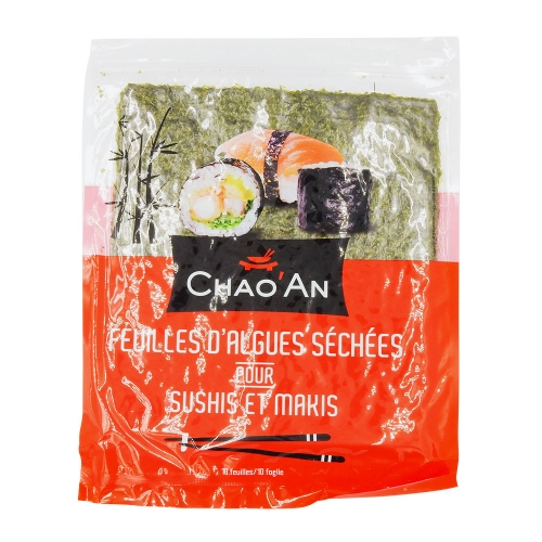 Feuilles d'algues séchées sachet 28g