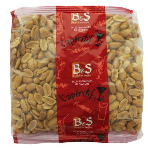 Arachides blanches grillées et salées - 500g