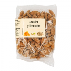 Amandes grillées salées  - 200g