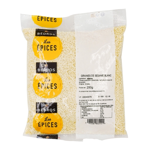 Graines de Sésame Blanches Bédros - 250g