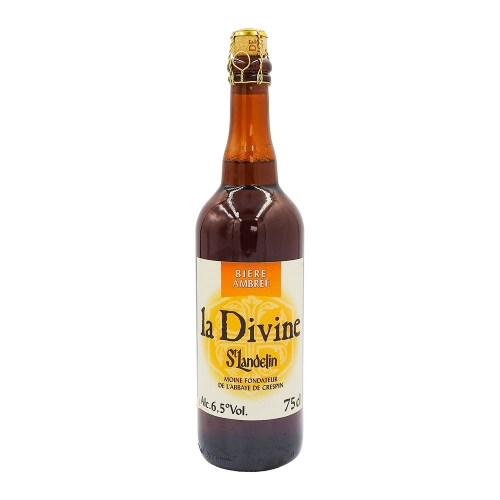 Bière Ambrée La Divine St Landelin - 75cl