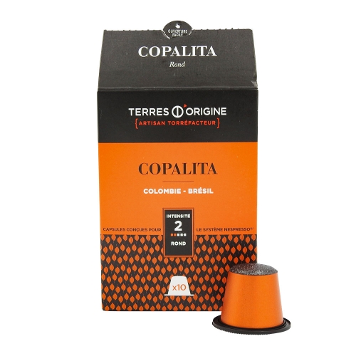 Café Copalita Rond 2/5 - 10 Capsules x 55g