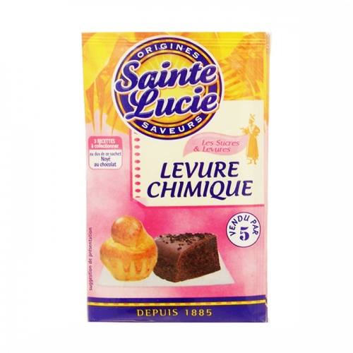 Levure chimique Sainte Lucie - 5x10g