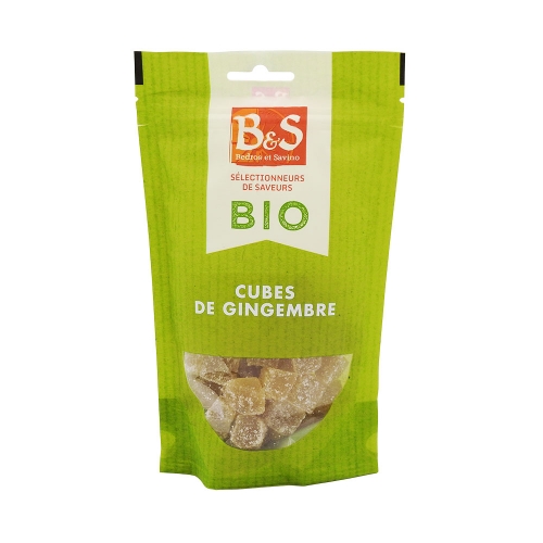 Cubes de gingembre bio B&S - 110g