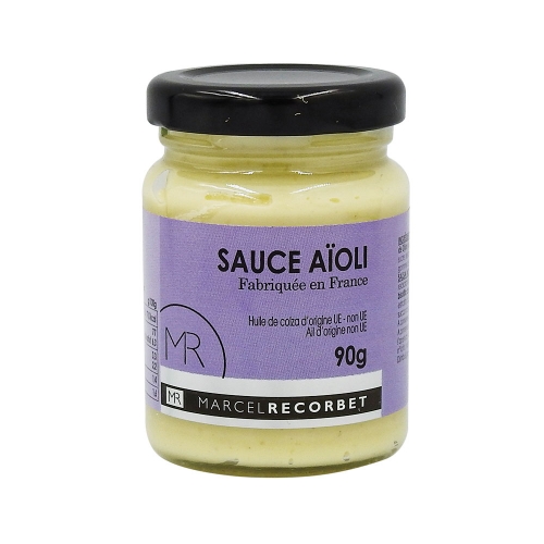 Sauce Aïoli Marcel Recorbet - 90g