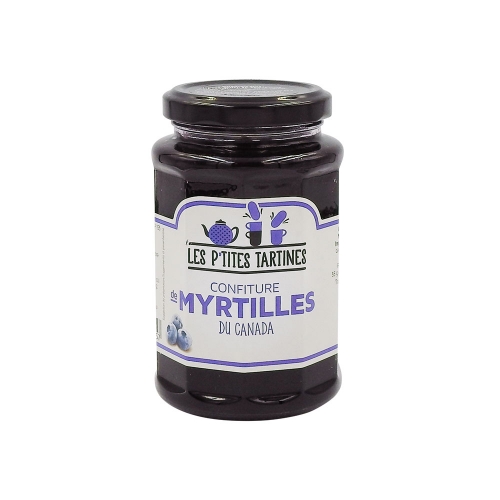 Confiture de Myrtilles du Canada Les P'tites Tartines - 315g