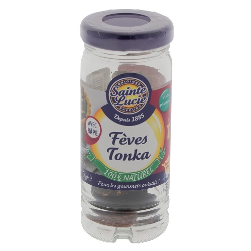 Fèves de Tonka Entiéres avec râpe Sainte Lucie - 10g