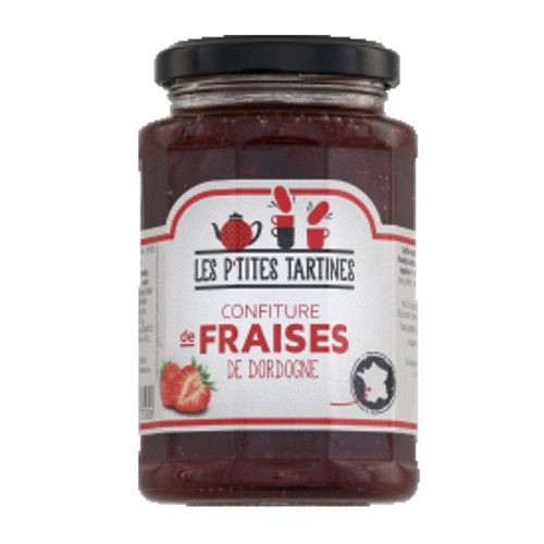 Confiture de fraises de Dordogne Les P'tites Tartines - 315g