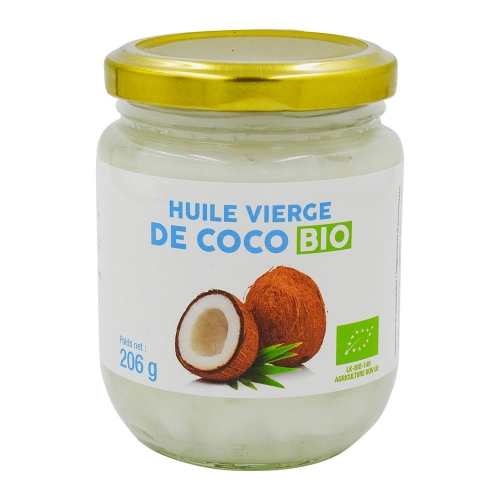 Huile vierge de coco bio - 225ml