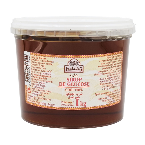 Sirop de glucose parfumé au miel Fantasia - 1kg