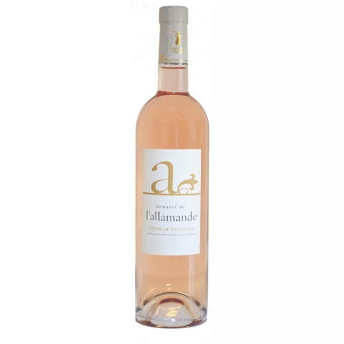 Vin rosé Côtes de Provence l'Allamande AOP - 75cl