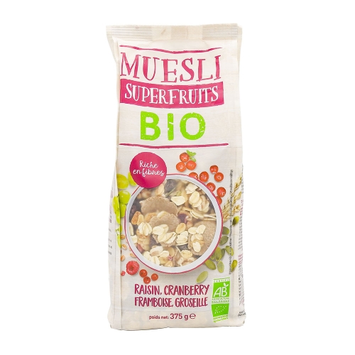 Muesli superfruits BIO 375 G