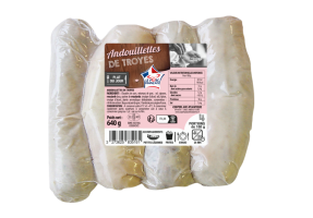 Andouillettes pur porc x4  500g