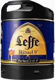 Bière en fût Leffe Rituel Blonde  9° 6L