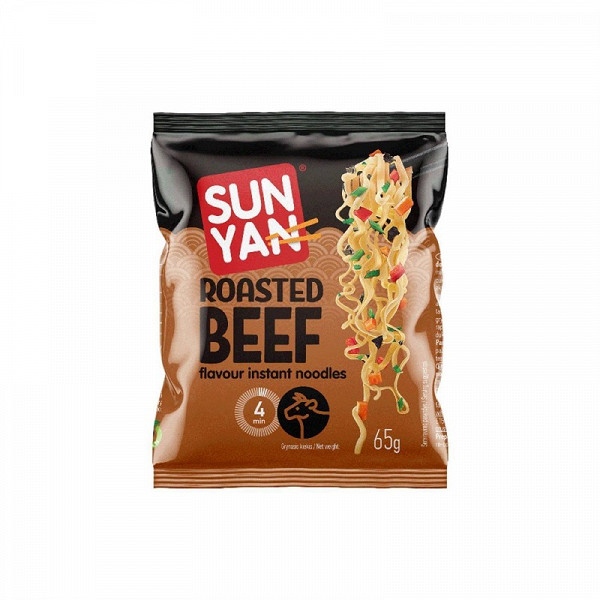 Nouilles instantanées boeuf SunYan - 85g