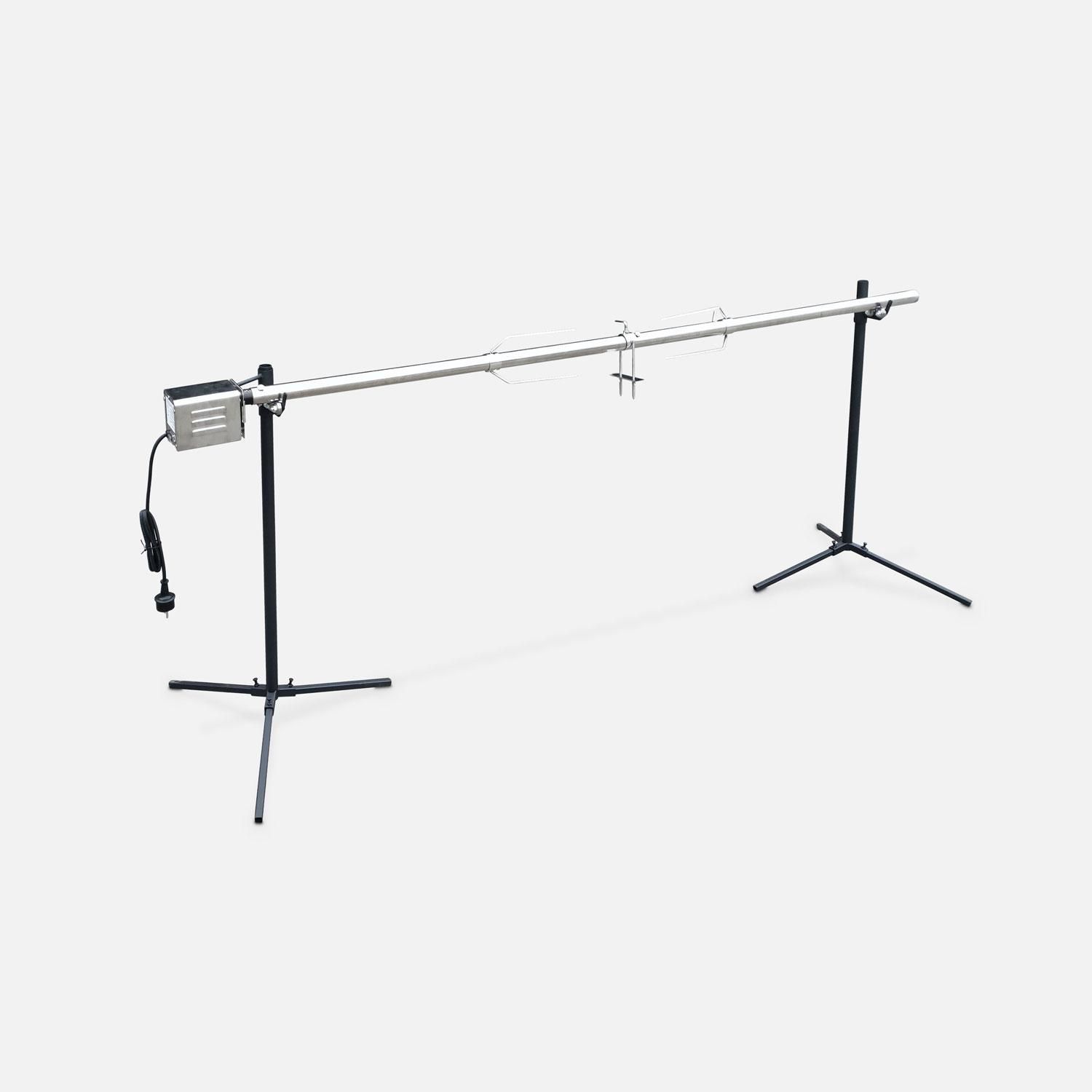 Location tourne-broche Méchoui 200cm  1 Jour 