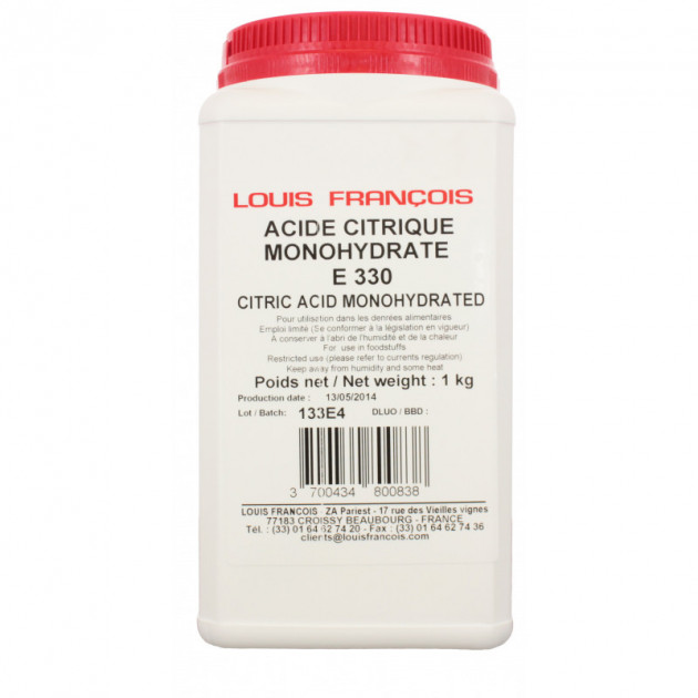 Acide citrique Louis Martin 1 kg