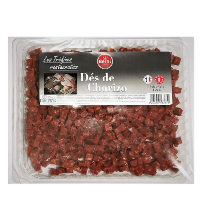 allumettes de chorizo 500g