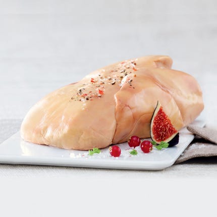Foie gras de canard cru déveiné artisanal frais -entre 300 à 500g