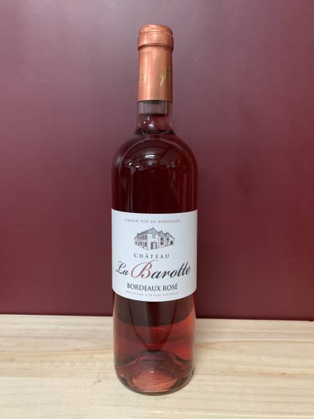 Vin rosé Bordeaux Chateau la barotte - 75cl