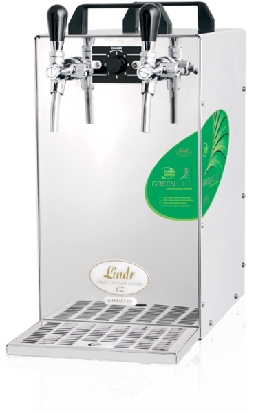 Location pompe à bière 90L/H 2 robinets sans bouteille co2