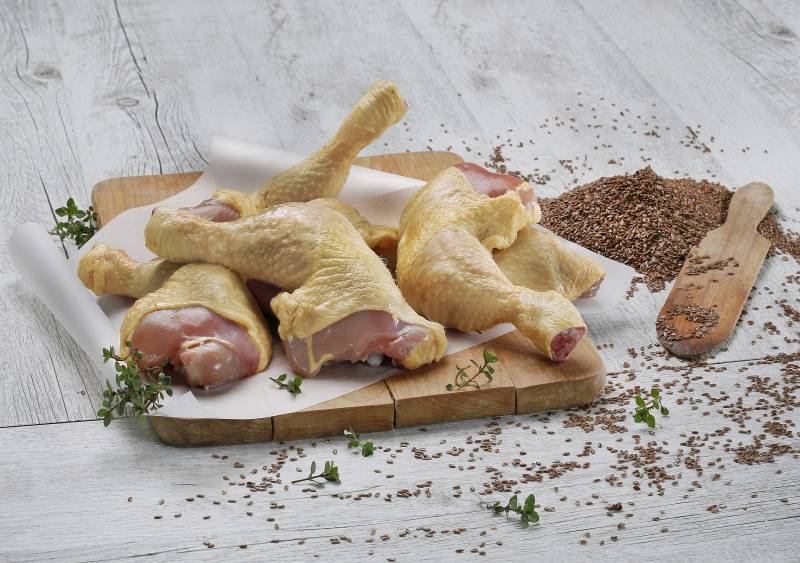 Cuisse de poulet Bleu Blanc Coeur x20 env 4,8kg 