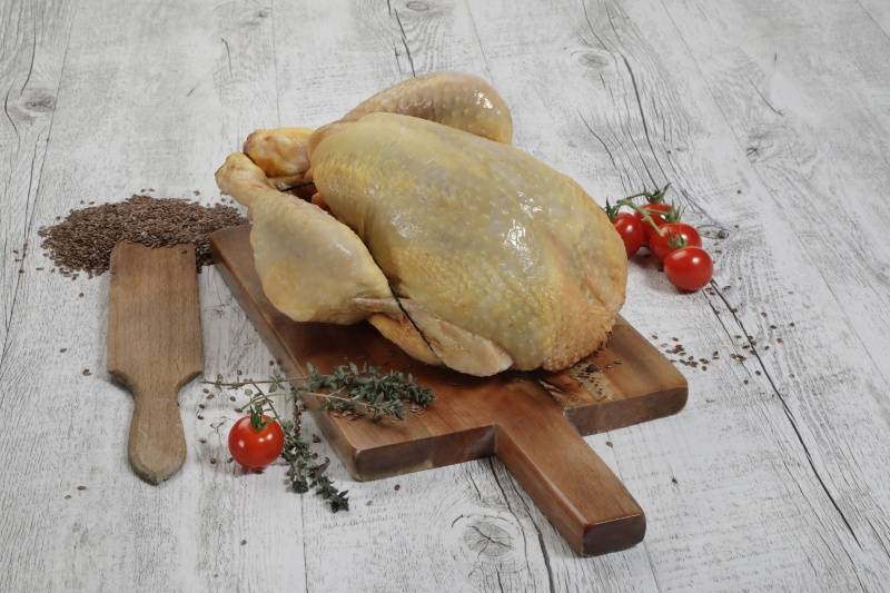Poulet PAC Bleu Blanc Coeur avec sac rôtisserie 1,5kg