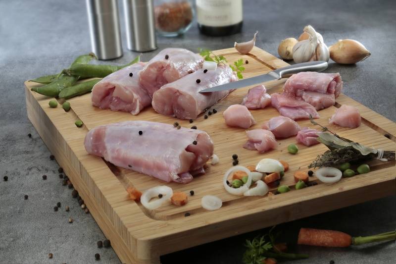 Râble de lapin sans os Bleu Blanc Coeur 5 kg