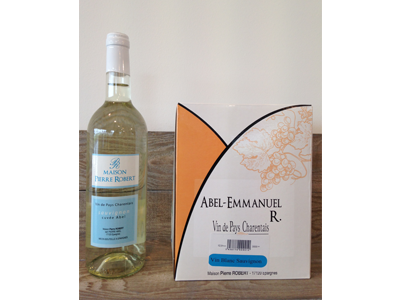 Vin Blanc Sauvignon Charentes - 3 litres