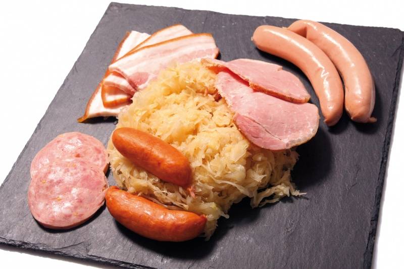 Assortiment de charcuteries alsacienne ≃ 1.32kg