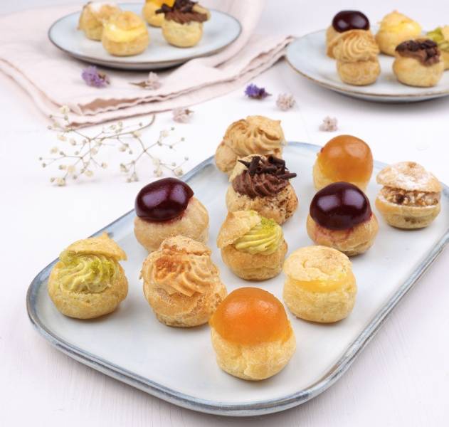Assortiment de mini-choux sucré surgelés - 54x17g