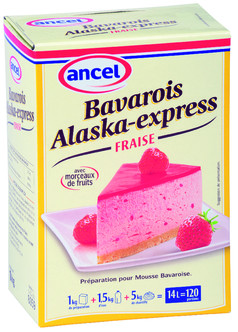 Bavarois Alaska-Express Fraise Ancel 1 kg