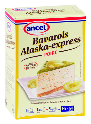 Bavarois Alaska-Express Poire Ancel 1 kg