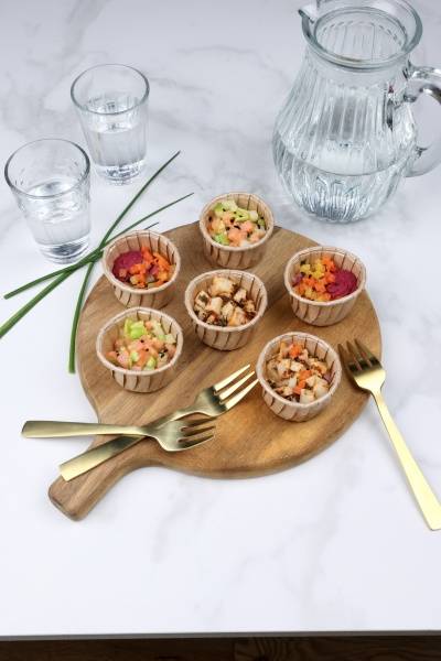 Assortiment de coupelles apéritives 36x24g