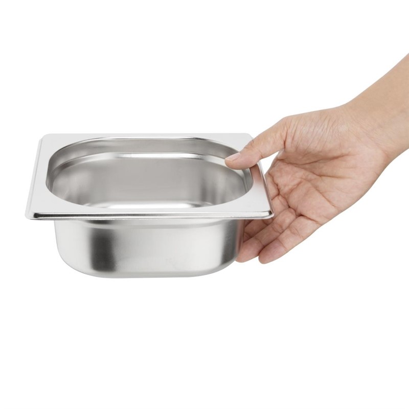 Bac Gastronorme inox GN 1/6 150mm